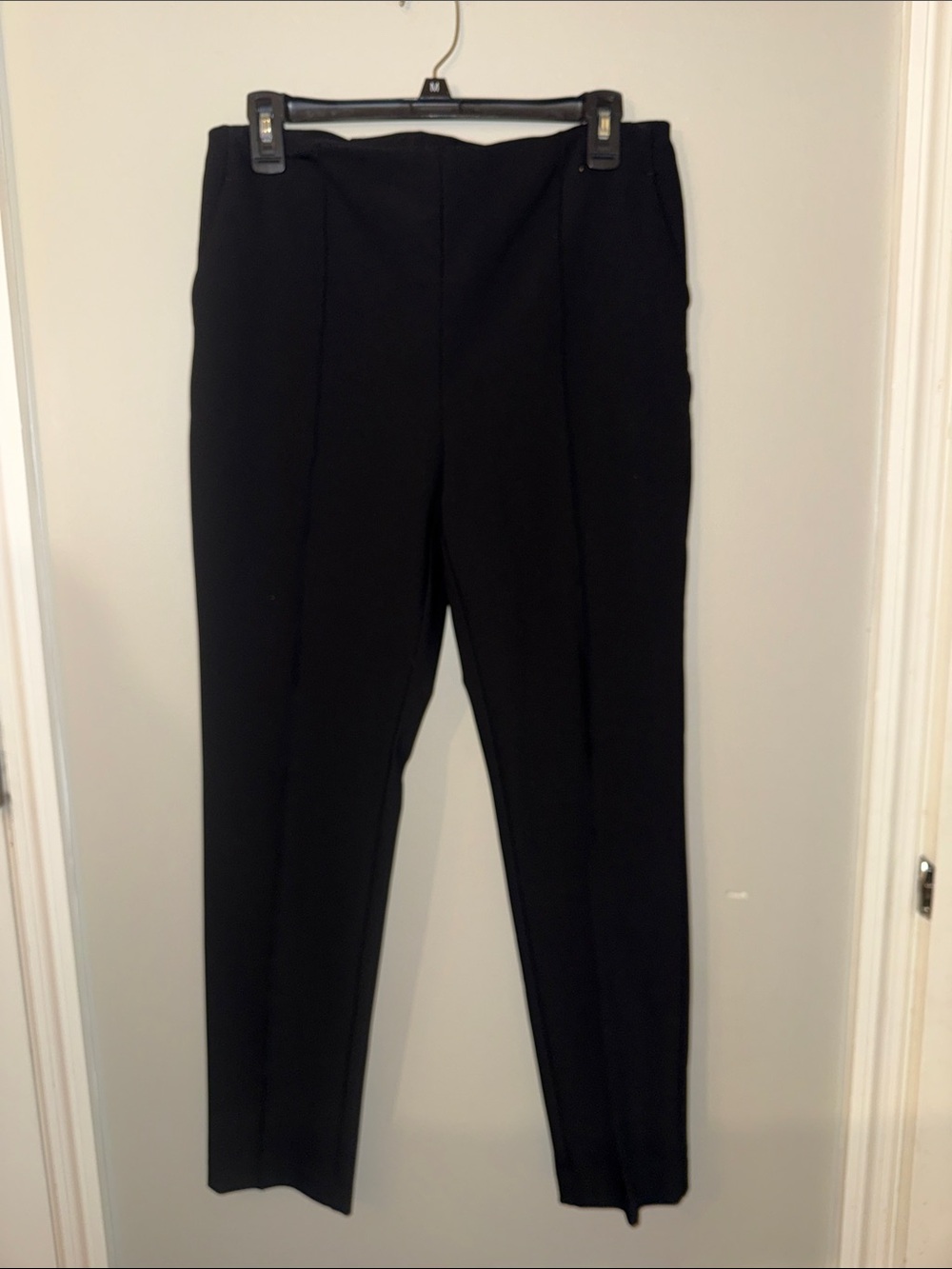 Rachel Zoe Woman’s Black Dress Pants - Tailored Straight Leg